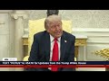 President Trump Participates in a Bilateral Meeting with the Chancellor of Germany