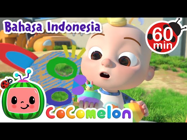 Lagu Topeng Paskah | CoComelon Bahasa Indonesia - Lagu Anak Anak | Nursery Rhymes class=