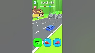 Shape Shifting New Level Game - Shorts Shape Shifting Video - #shapeshifting #games #shortsgame