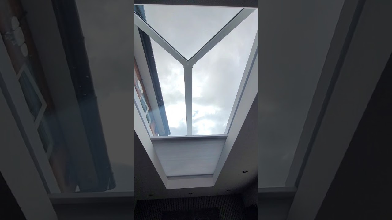 Switch Operated Self Fit Honeycomb Openview Blind