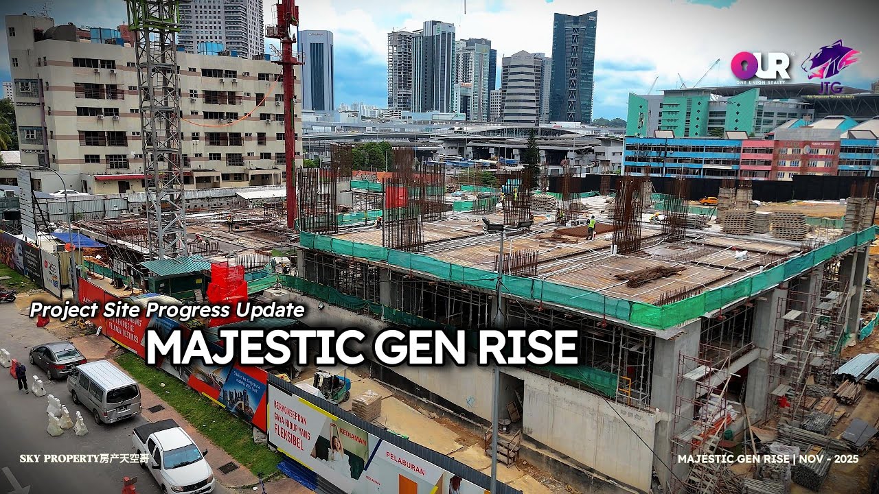 Gen Rise @ Majestic Gen • JBCC | Latest Progress Update - Nov 2025 ...