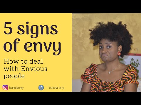5 SIGNS OF ENVY | How to deal with envious people