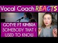 Vocal Coach reacts to Gotye ft Kimbra performing Somebody That I Used To Know