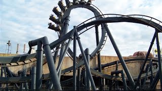 Six Flags St.Louis Batman the Ride Info Video