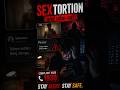 Sextortion Koi Joke Nahi⚡ #Sextortion #CyberCrime #OnlineScam  #Blackmail #Shorts
