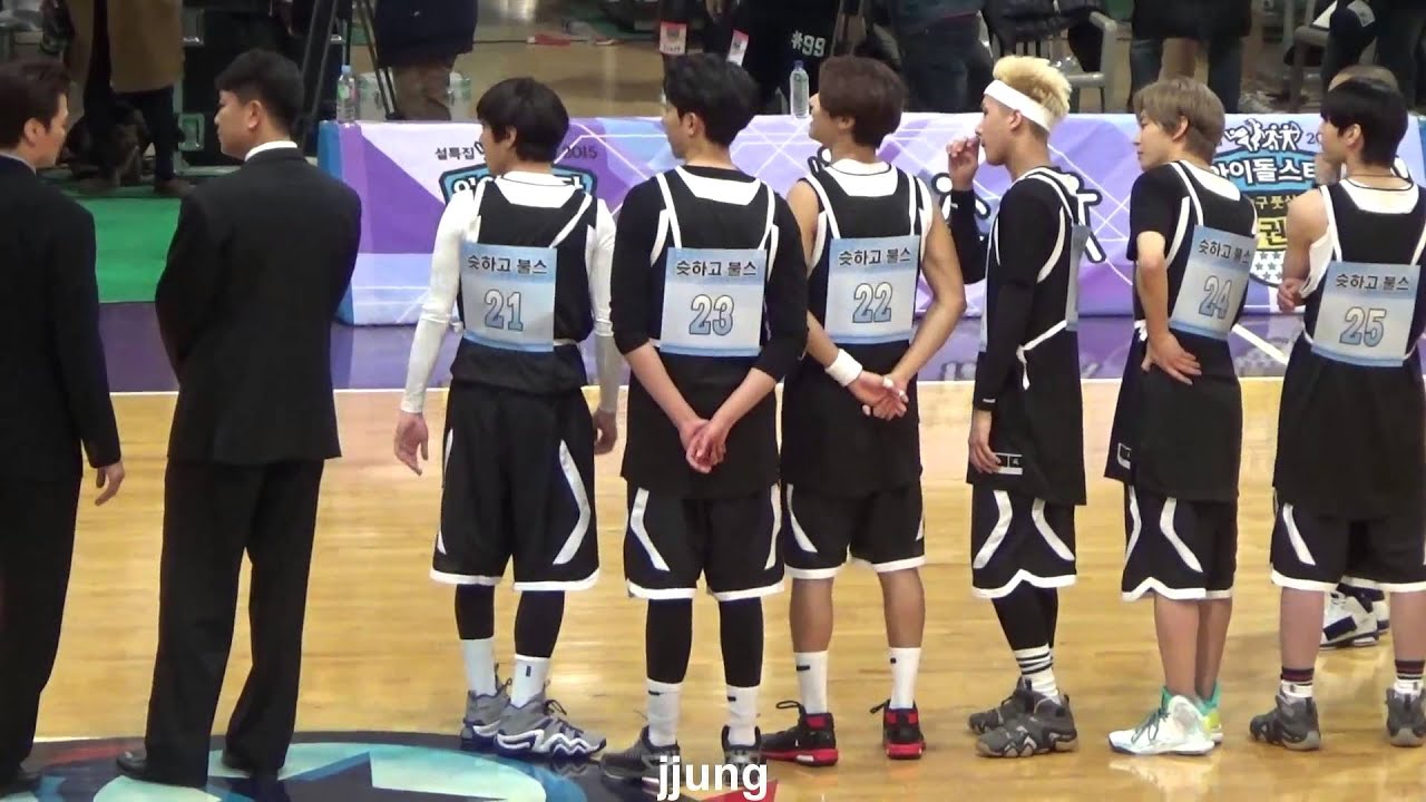 [FANCAM] 150202 아육대 농구시작전 용화