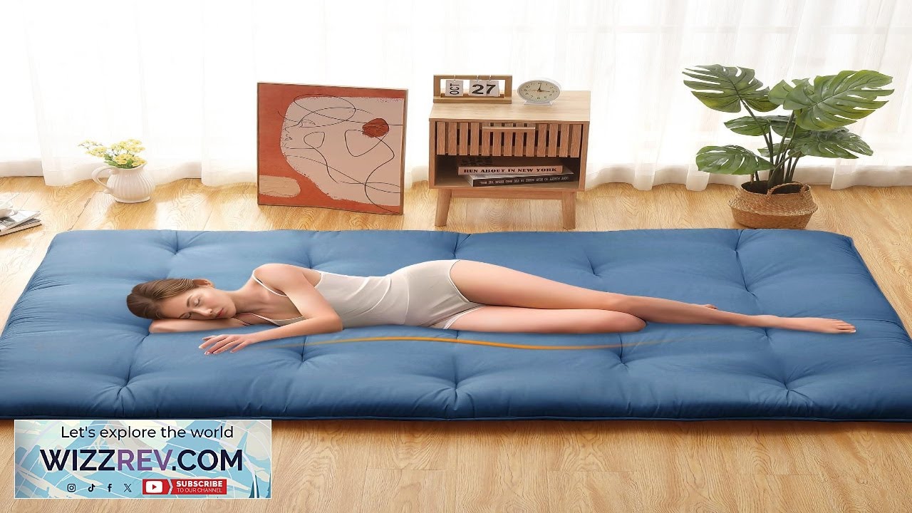 Garvee Futon Mattress Japanese Floor Mattress Twin Size Tatami Mattress Kids Sleeping