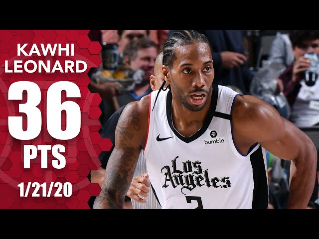 Kawhi Leonard drops season-high 43 points in dominant outing vs