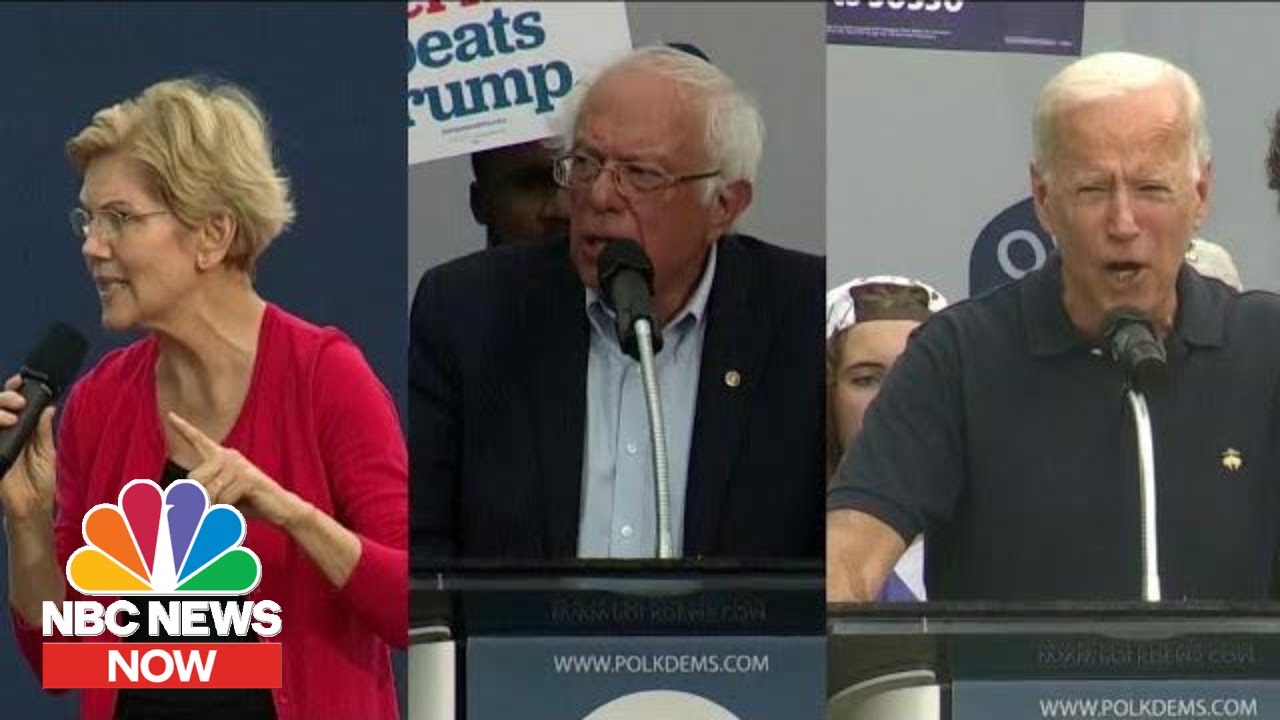 2020 Candidates Flip Steaks And Campaign In Iowa | NBC News Now