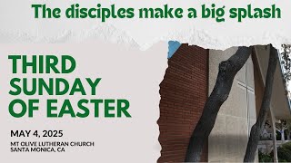 Third Sunday of Easter.  May 4, 2025