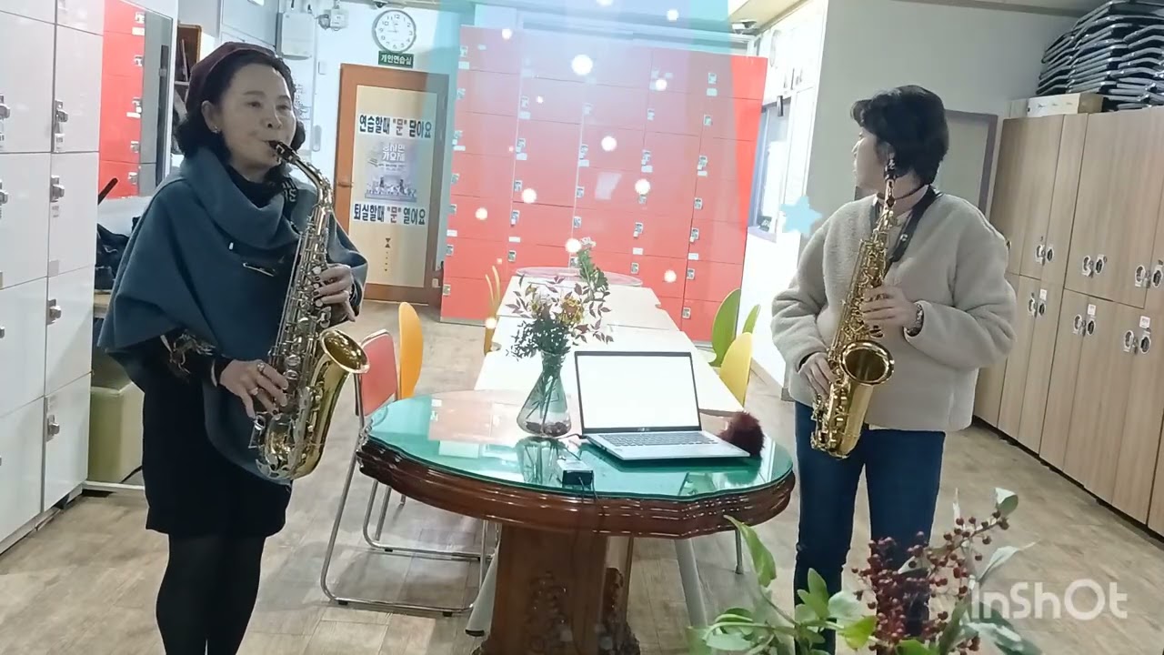 이미자애창곡 ^물새 우는강언덕^ 94,06,01 우리랑수니 연주 