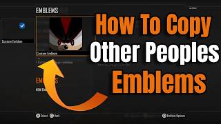 How to Copy Other People's Emblems Black ops 2 (PS5)