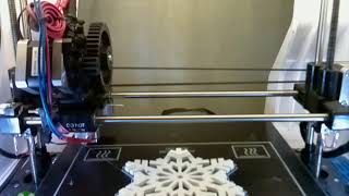 Timelapse: Snowflake.gcode