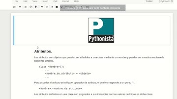 Atributos y métodos en Python 3