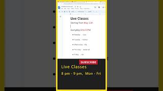 Live Coding Classes, Mon-Fri, 8 to 9pm, coding for beginners, coding tutorials, Python, Java, SQL