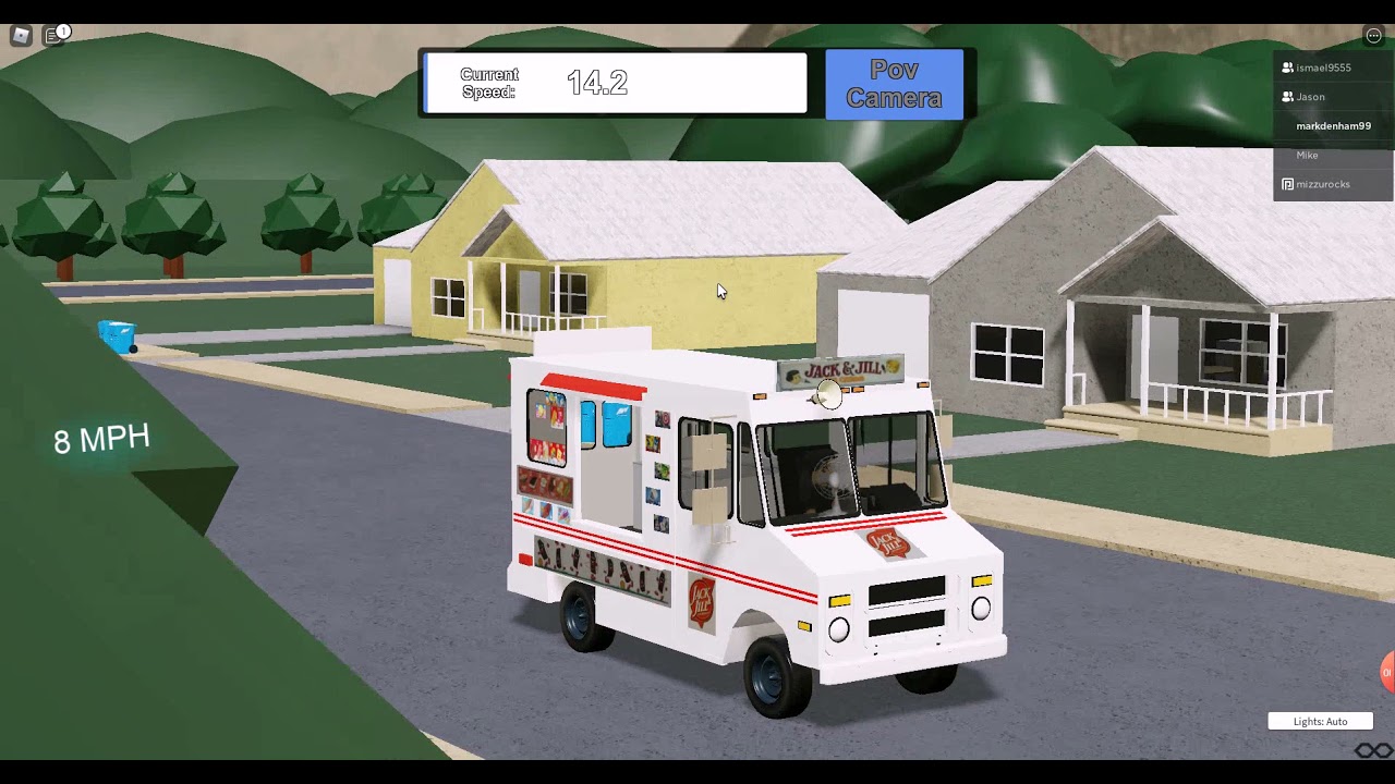 Jack and Jill Ice Cream Truck Playing the Entertainer low pitch Digital