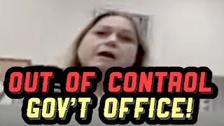 I m REMOVING my employees Hall County Courthouse 1st Amendment Audit