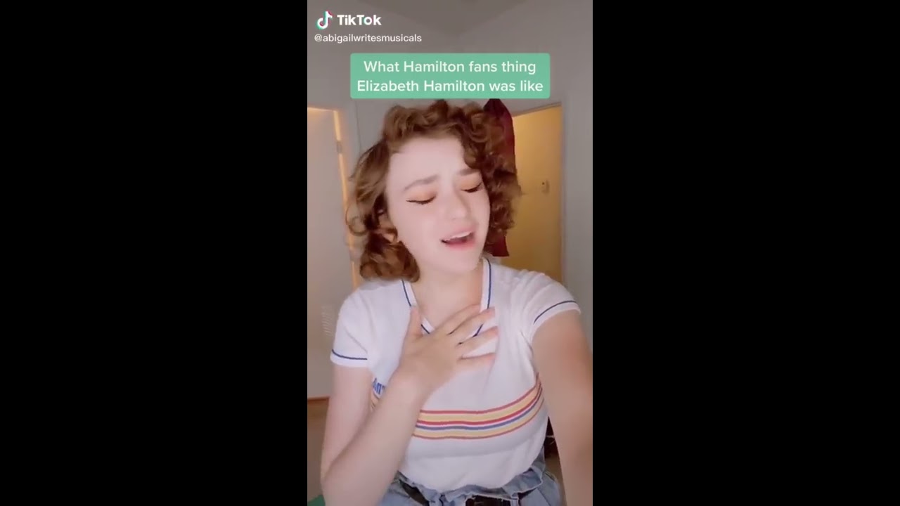 Hamilton Tik Toks In Honor Of Hamilton The Movie
