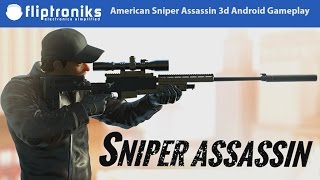 American Sniper Assassin 3d Android Gameplay - Fliptroniks.com screenshot 3