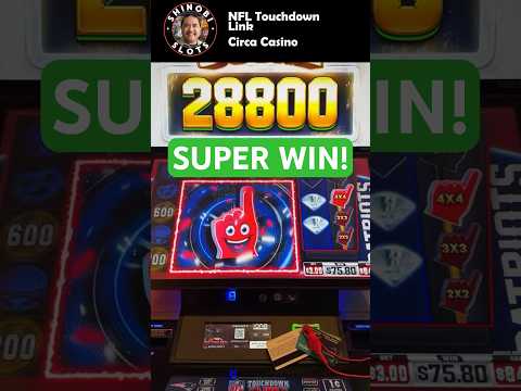 Scooore! Awesome NFL Touchdown Link slot BIG WIN Bonus! #shinobislots #shortfeed #shorts