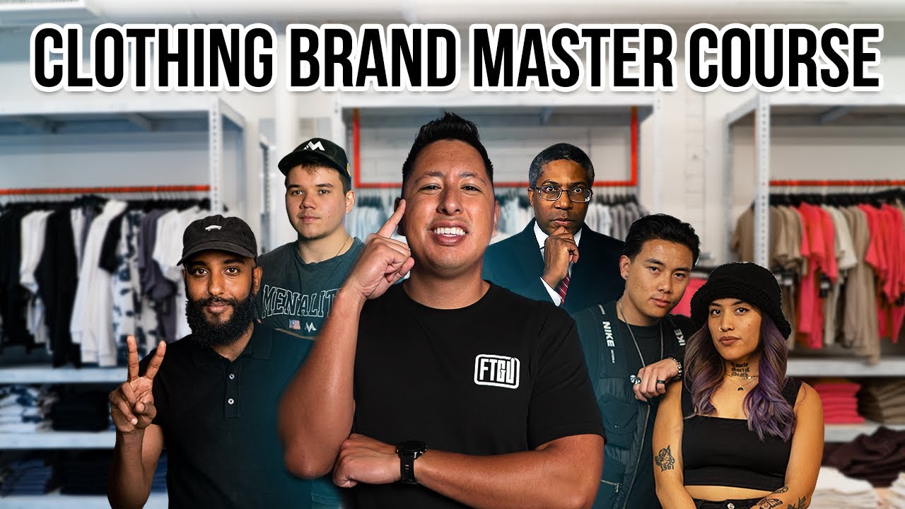 Starting A Clothing Brand Master Class