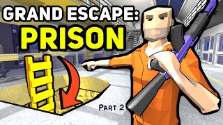 Grand Escape: Prison | Dig, Blast, Break Out 😎 | Part 2 | Deeper Tunnels, Bigger Explosions! screenshot 5