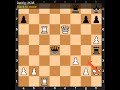 Chess Puzzle Rating 2636 — Black to move! #Shorts