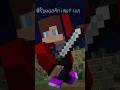 JJ vs Zombie🧟 - Maizen Minecraft Animation #shorts