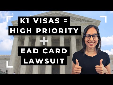 Immigration Update | K1 Fiance Visa High Priority + EAD Card Lawsuit (SEPT 2020) thumbnail