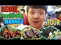 Korean TRADITIONAL Market Street Food Tour in Seoul