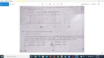 CSE OPERATING SYSTEM COMPUTER SCIENCE ENGINEERING TRB CLASSES