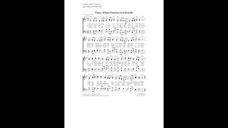 Thou, Whose Purpose Is to Kindle - JEFFERSON - Treasury 1016 Guide