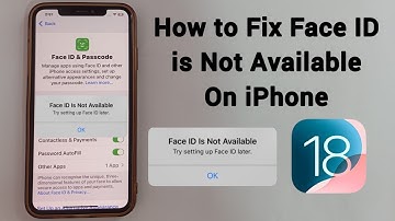 How to Fix Face ID Not Available on iPhone iOS 18 | Unable to Activate Face ID on This iPhone