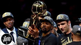 Warriors became alarmed when Kevin Durant didn't feel joy winning rings - Brian Windhorst | The Jump