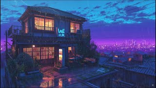 Soft Lights and Rainy Moments ☔ Relaxing Lofi Hip Hop Music and Study Music