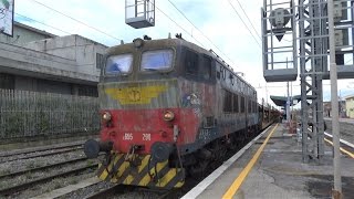 E655.298 sul MRV 57621 Civitavecchia - San Nicola di Melfi, in partenza da Pomezia