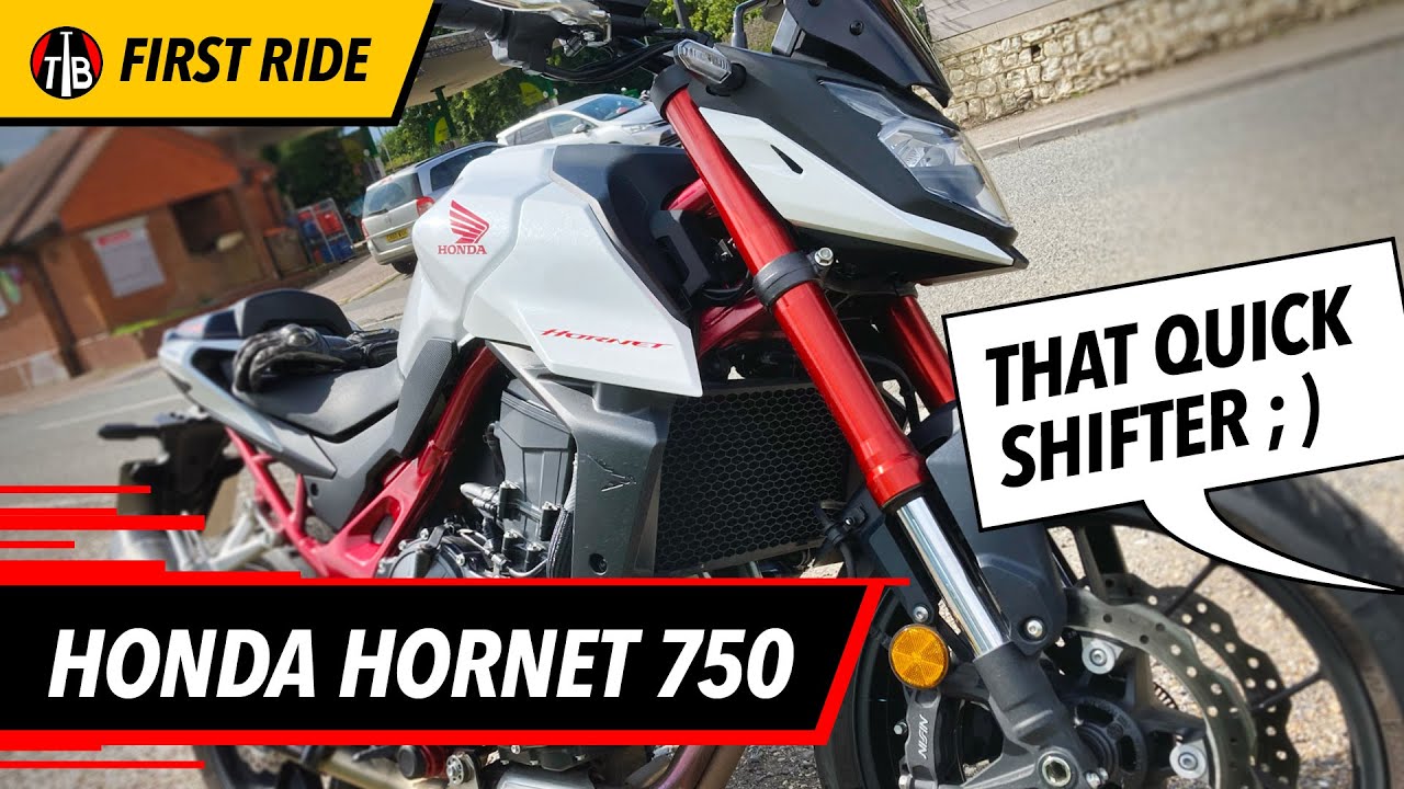 Honda Hornet 750 - First Ride - with some comparisons - YouTube