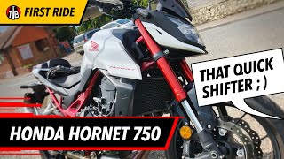 Honda Hornet 750 - First Ride - with some comparisons