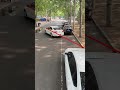 A camera spot teaches you how to park properlycar driving