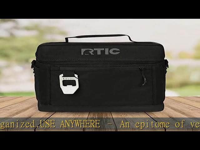 RTIC 15 Can Day Cooler Backpack With RTIC Ice Packs! 