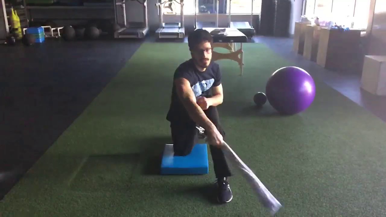 1/2 kneeling towel drill for throwing YouTube