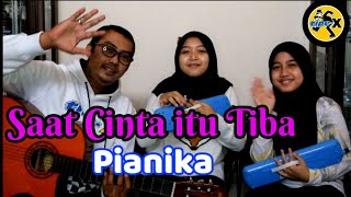 Saat Cinta itu Tiba Pianika | not angka | tipe x