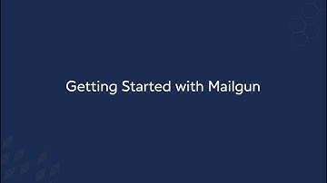 Getting Started with Mailgun