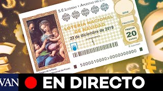 DIRECTO | COMPRUEBA EL GORDO Y DÉCIMOS PREMIADOS DE LA LOTERÍA DE NAVIDAD 2019