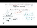 Understanding Credit and Debit Cards