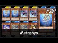 yugioh duel links metaphys deck METAPHYS - F2P/P2W Deck Analysis