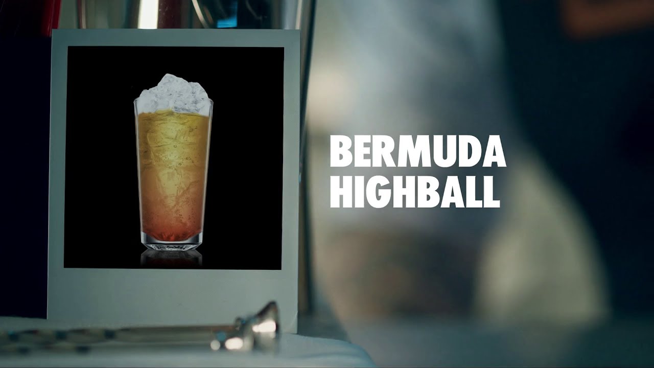 BERMUDA HIGHBALL DRINK RECIPE - HOW TO MIX - YouTube