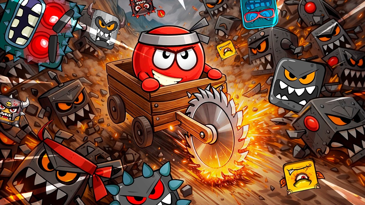 PARTIENDO CUBOS A LA MITAD 💥🤯 | Bolita Pro | Red Ball 4