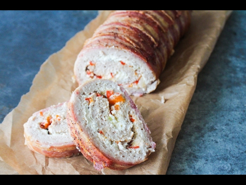How To Make Chicken Roulade With Cream Cheese And Bacon - By One Kitchen Episode 758