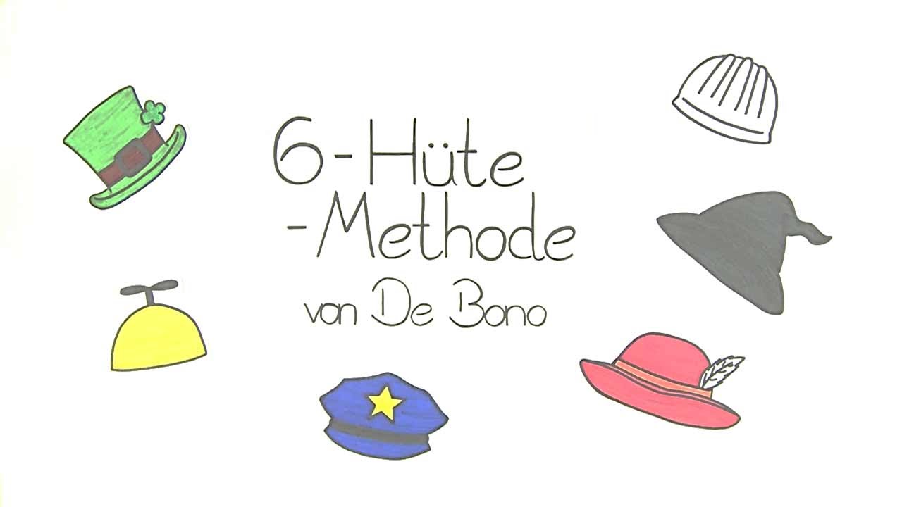 Die Sechs Hüte Methode nach Edward de Bono - YouTube
